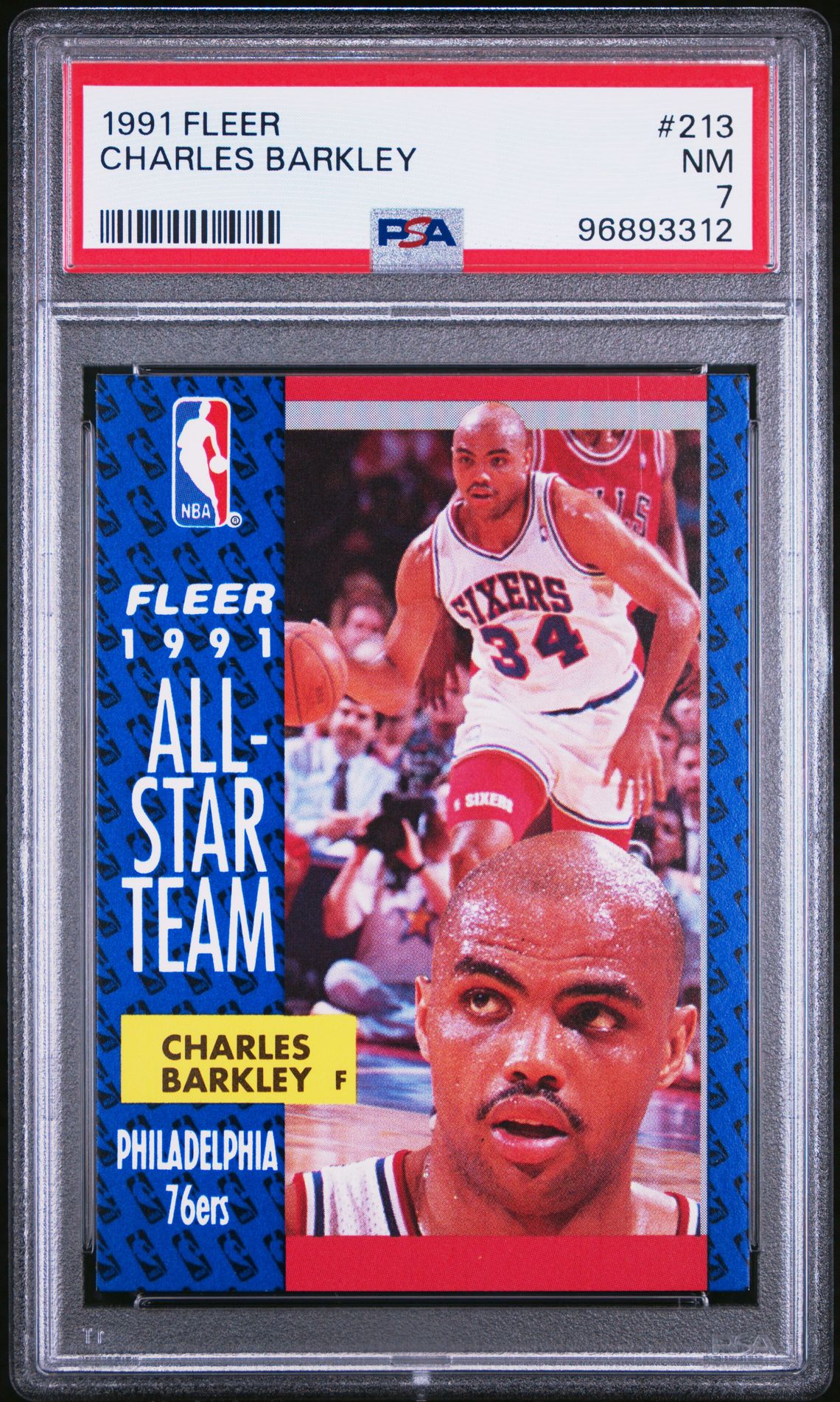 1991 Fleer FLEER #213 Charles Barkley front