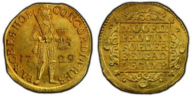 1729 Ducat VS-1232 Au MS63