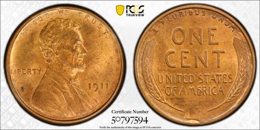 1911-S 1C N1BN