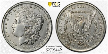 1891-O $1 N1