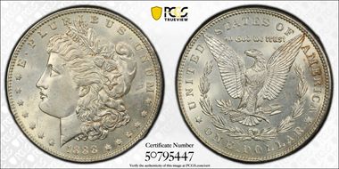 1888 $1 MS63