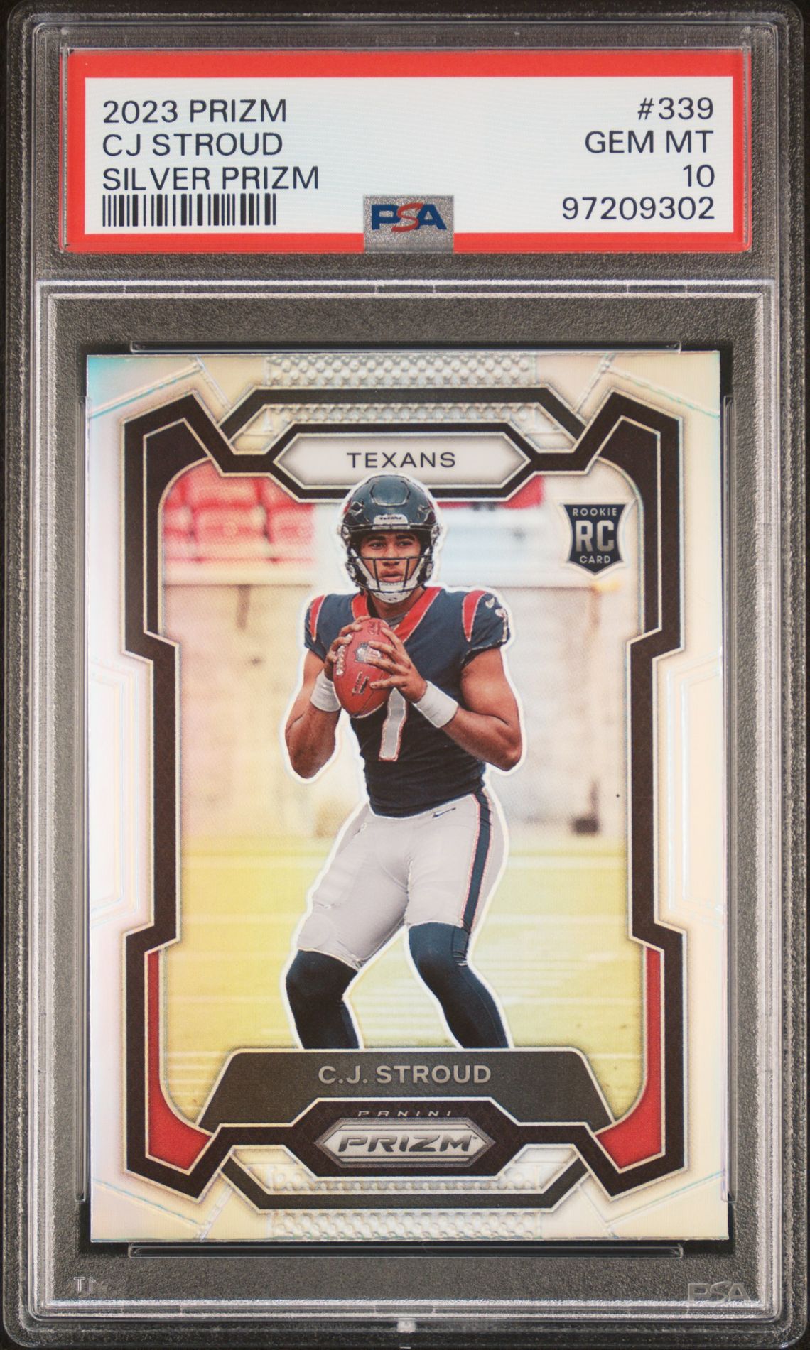 2023 Panini PANINI PRIZM SILVER PRIZM #339 Cj Stroud front