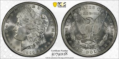 1896 $1 MS67