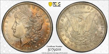 1891 $1 MS63