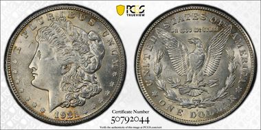 1921-S $1 MS61