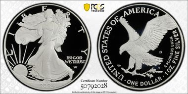 2024-S $1 Silver Eagle First Strike PR70DCAM