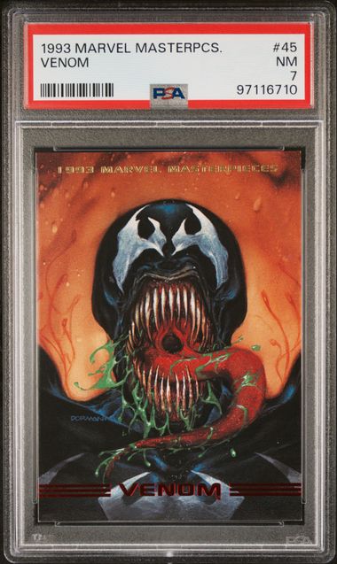 1993 Marvel Marvel Masterpieces #45 Venom front