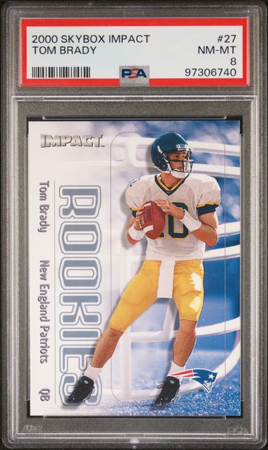 SkyBox Tom Brady front