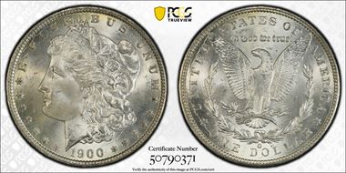 1900-O/CC $1 MS66