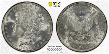 1886 $1 MS67