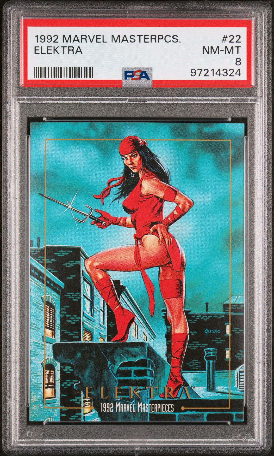 Marvel Elektra front