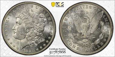 1880-O $1 MS62