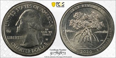 2020-W 25C Salt River Bay NP V75 MS65
