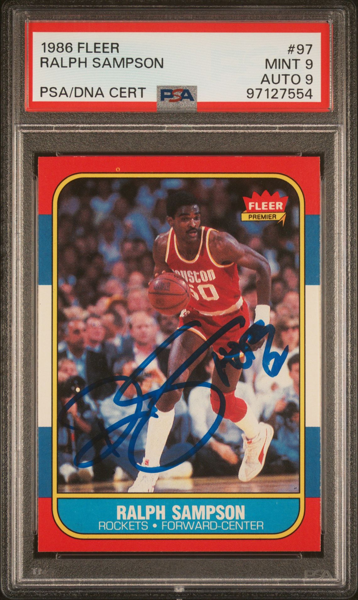 1986 Fleer FLEER #97 Ralph Sampson front