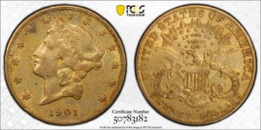 1901-S $20 N1