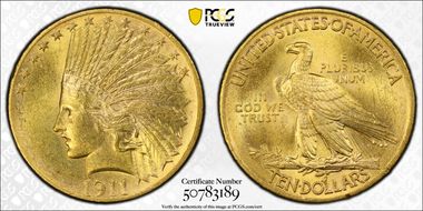 1911 $10 N1