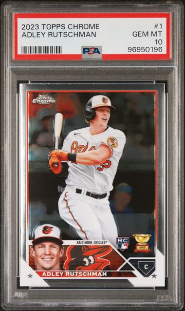Topps Adley Rutschman front