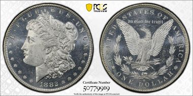 1882-O $1 MS63DMPL