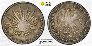 1833-Ga FS 8 R Ga11 XF40