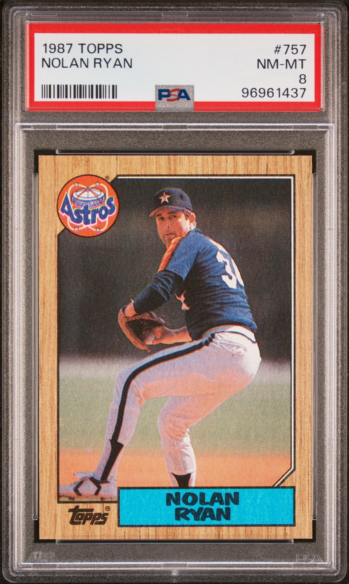 1987 Topps TOPPS #757 Nolan Ryan front