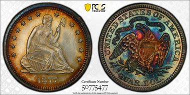 1877 25C MS64