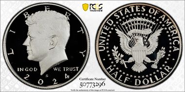 2024-S 50C Silver First Strike PR69DCAM