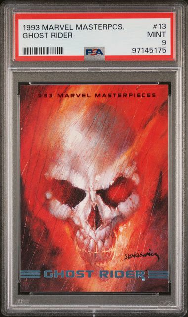 1993 Marvel Marvel Masterpieces #13 Ghost Rider front