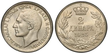 1925 2 Din KM-6 Brussels MS65