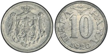 1920 10 Para MS64