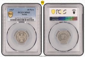 1917 10 Para KM-19 MS63