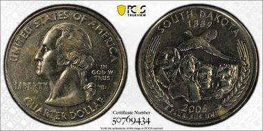 2006-D 25C South Dakota N1