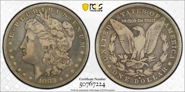 1883-S $1 F12