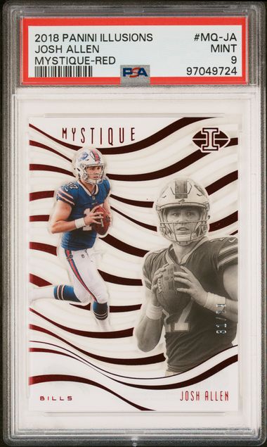 2018 Panini Red #MQ-JA Josh Allen front