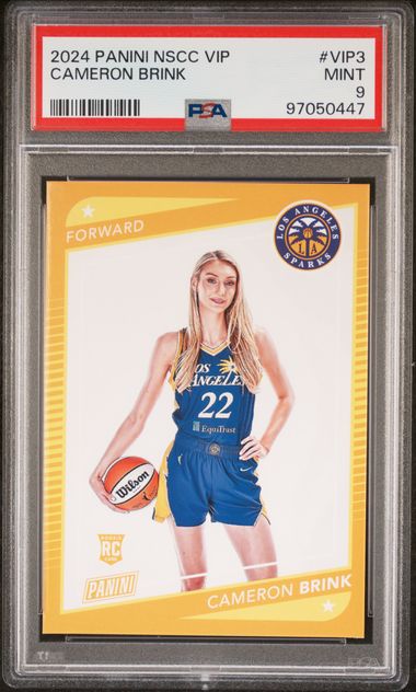 2024 Panini National Sports Collectors Convention Vip Promo Pack Cameron Brink #Vip3 Mint 9 front