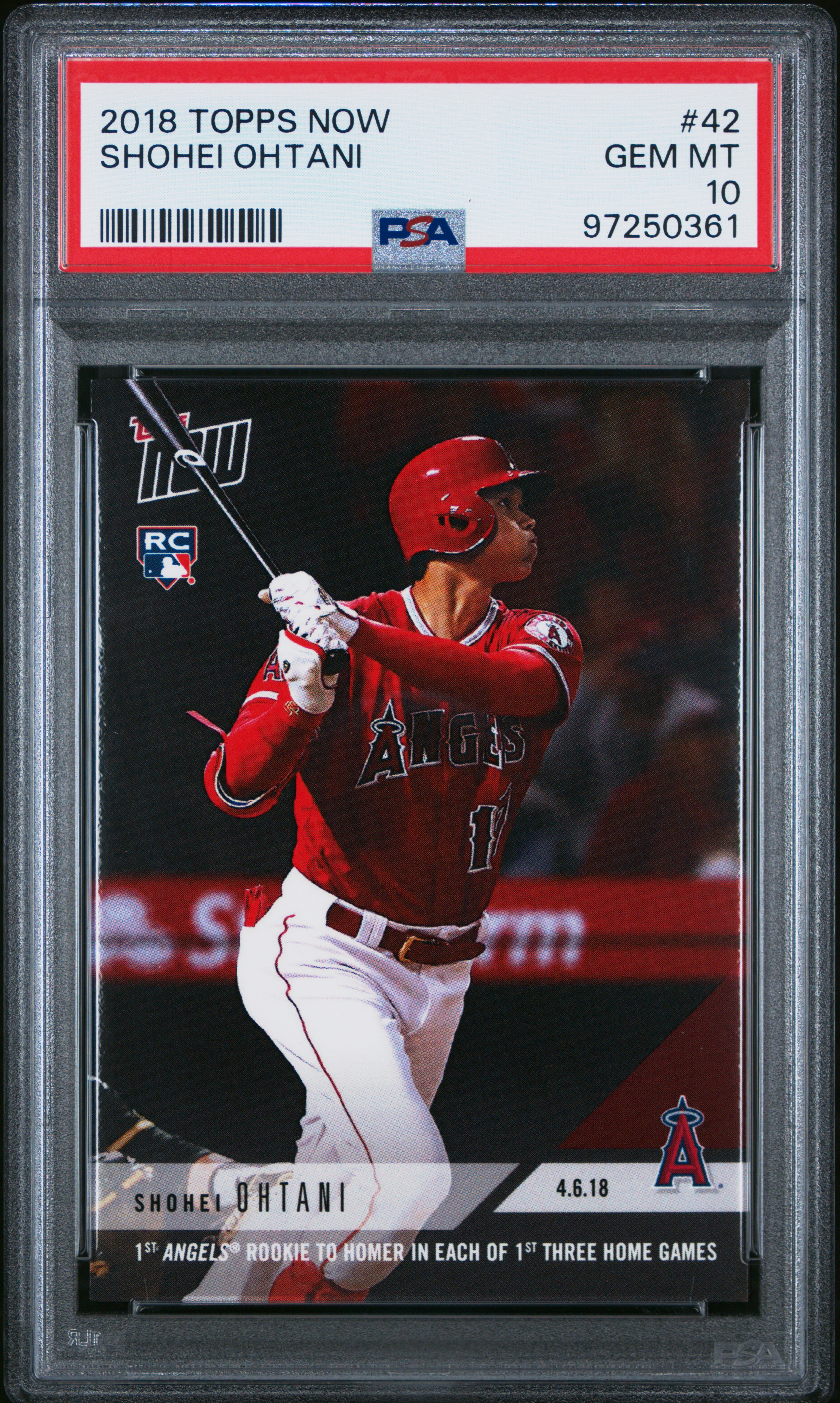 Shohei Ohtani 2018 Topps Now