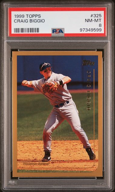 1999 Topps #325 Craig Biggio front