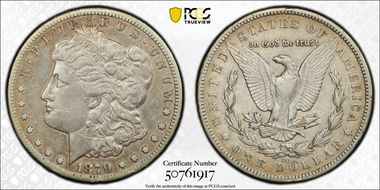 1879-CC $1 Capped Die VF35
