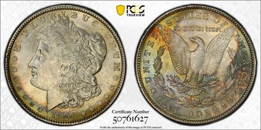 1889 $1 MS63