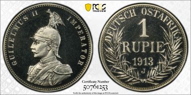 1913-J Rupie J-722 PR64CAM