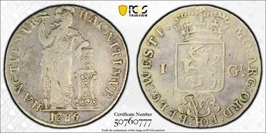 1786/65-VOC Gulden N1