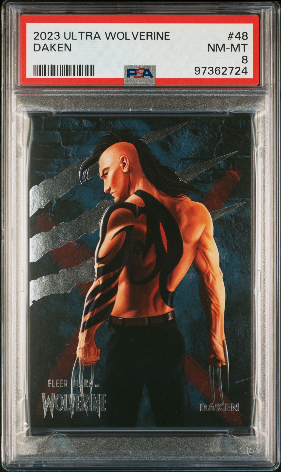 2023 Fleer FLEER ULTRA WOLVERINE #48 Daken front