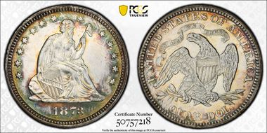 1873 25C Closed 3 AU55