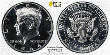 1964 50C Accented Hair PR66