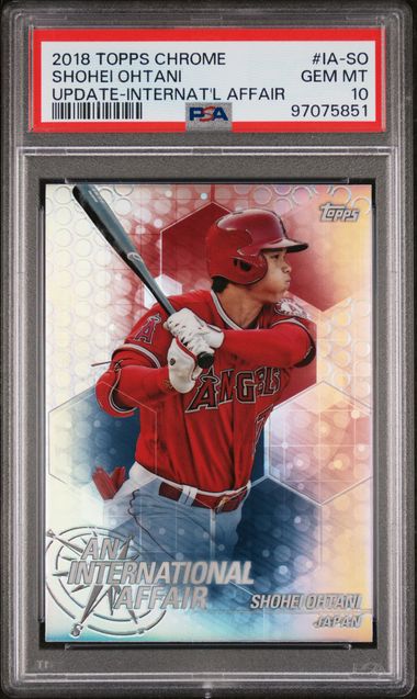 2018 Topps Topps Update #IA-23 Shohei Ohtani front