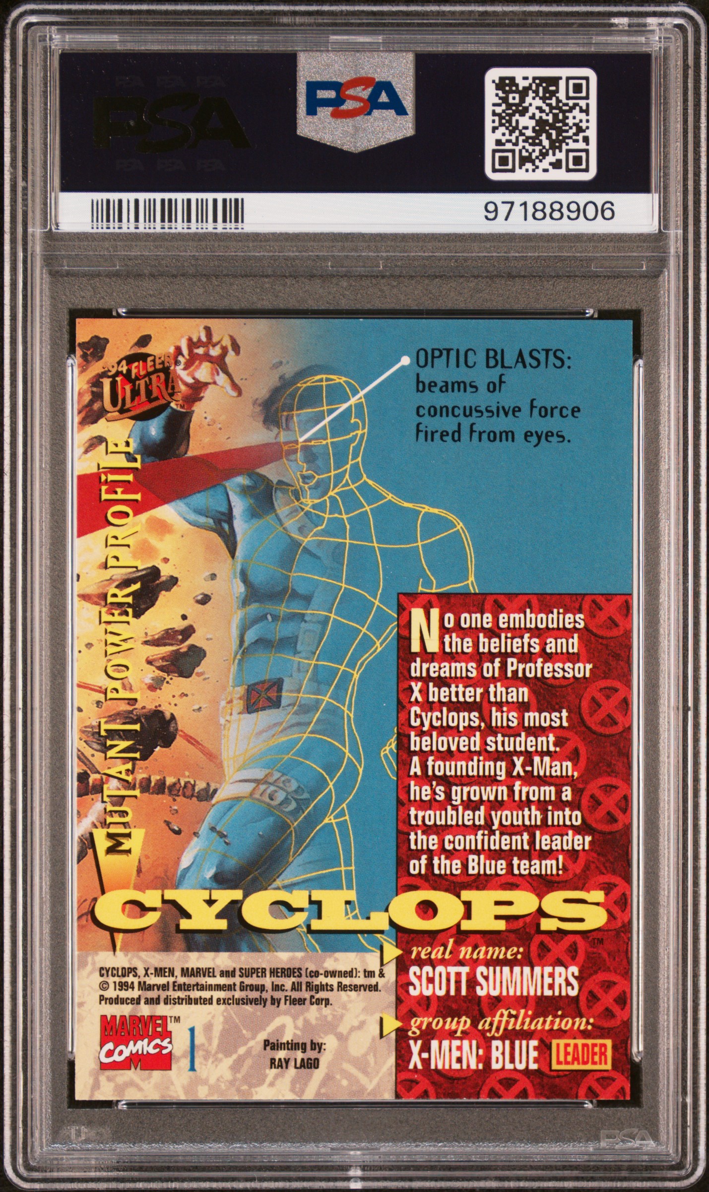 Modern (1981-present) Showcase Image Gallery: 1994 X Men Ultra Fleer