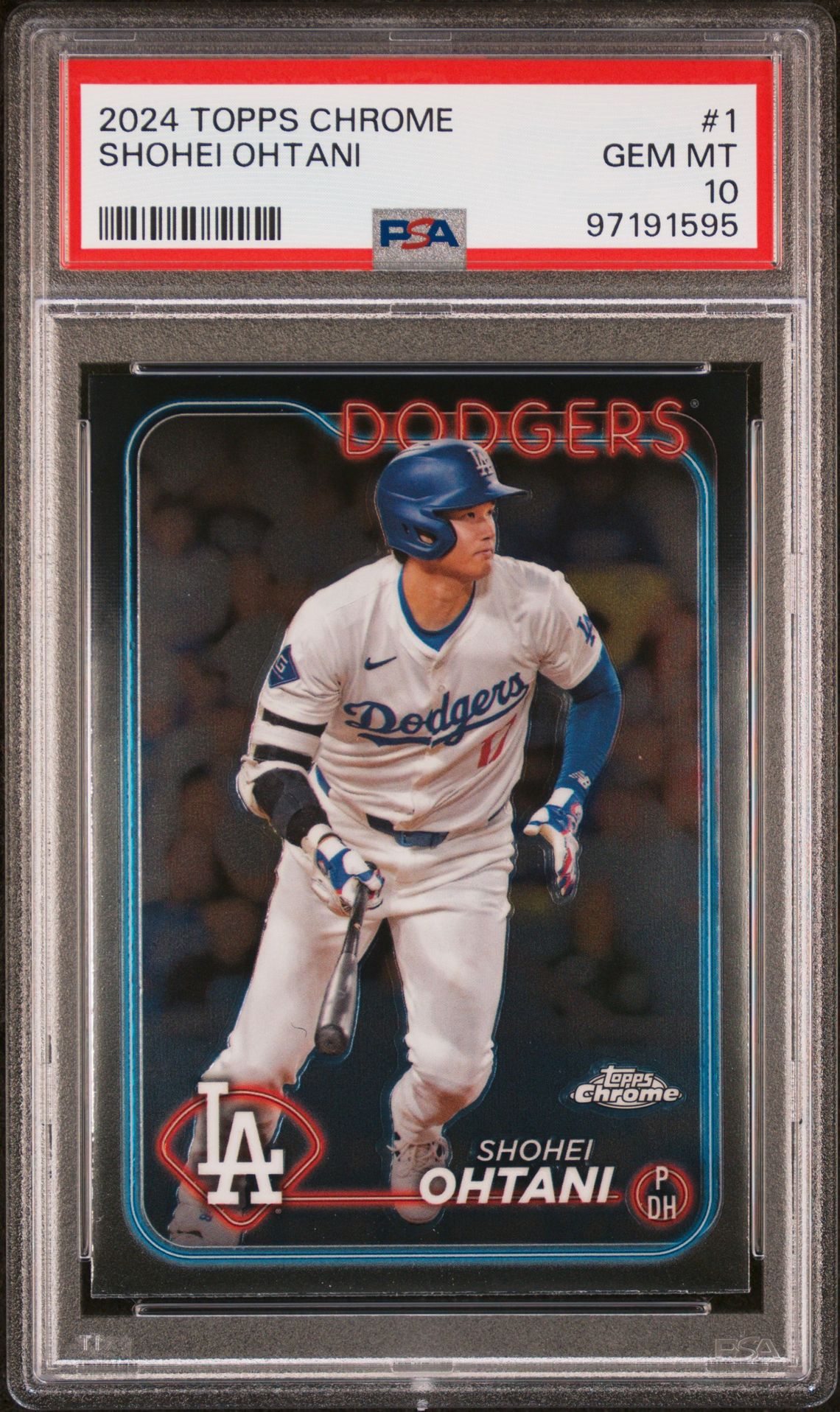 2024 Topps Chrome TOPPS CHROME #1 Shohei Ohtani front