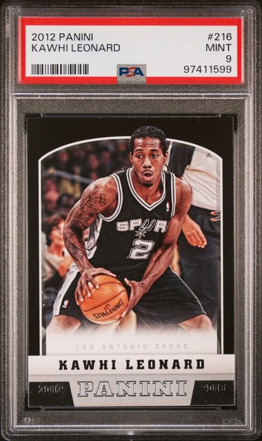 2012 Panini #216 Kawhi Leonard front