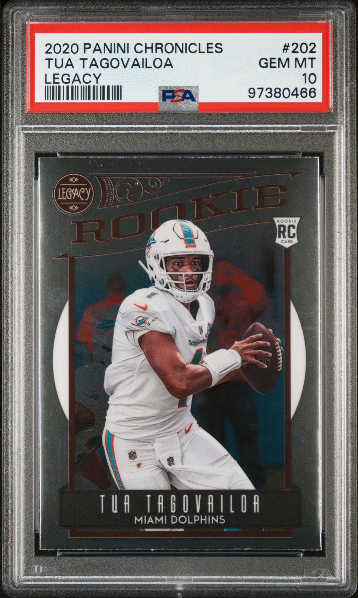2020 Panini PANINI CHRONICLES LEGACY #202 Tua Tagovailoa front