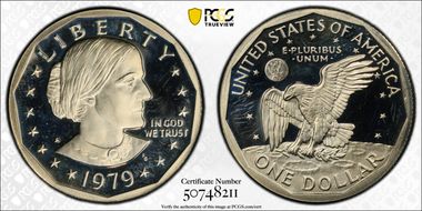 1979-S SBA$1 Type 1 PR66DCAM