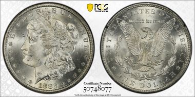 1882-CC $1 GSA Hoard MS64+ 